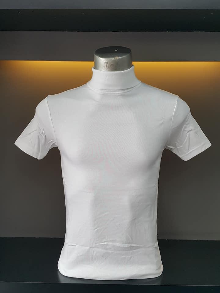 Uzem body size ยูเซ็ม เสื้อผ้าสำเร็จรูป สำหรับสุภาพบุรุษ เสื้อคอเตาแขนสั้น 1-150