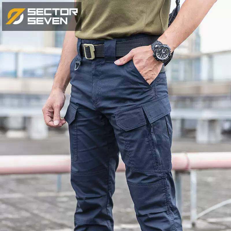 กางเกง Sector Seven รุ่น IX12C ผ้าตาราง กางเกงยุทธวิธี กางเกงทหาร กางเกงขับบิ๊กไบค์ กางเกงภาคสนาม