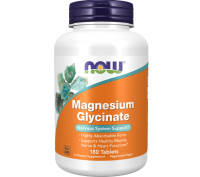 NOW Mag-G Magnesium Glycinate 60/180 Capsules/Tablets นาวฟู้ดส์ แม็กจี แมกนีเซียม ไกลซิเนท 60/180 เม็ด