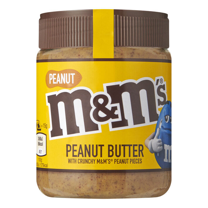 Peanut Butter With Crunchy M&M's Peanut Pieces ขนาด 320 g. EXP 30/06/21