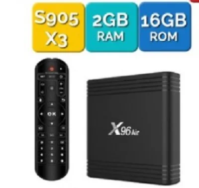 X96 Air⚡ กล่องสมาร์ททีวี กล่องแอนดรอยด์⚡รุ่นใหม่ ‼Wifi 5G Bluetooth Android box CPU S905x3 ดูหนัง ดูnetflix เล่นอินเตอร์เน็ตในกล่องเดียว