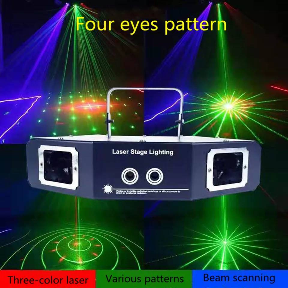 laser 4in1 RGB เลเซอร์ 4in1 PARTY LIGHT ไฟดิสโก้ ไฟดิสโก้เทค ไฟ Laser light ไฟเทค ปาร์ตี้ ไฟเวที ดิสโก้ผับ ไฟงานปาร์ตี้ ไฟเวทีแสง สี เสียง