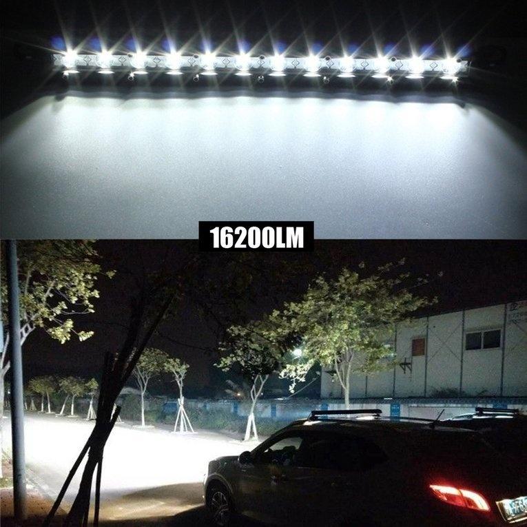 LED Light Bar ไฟรถยนต์ 36 W บาร์ยาว 13 นิ้ว ทรงตรง ไฟหน้ารถ ไฟท้าย สำหรับอะไหล่รถ อุปกรณ์รถยนต์ รถสิบล้อ รถบรรทุก รถ Jeep ATV เรือประมง เรือยอชท์ รถบรรทุก รถสิบล้อ สว่างมาก เเสงพุ่ง งานพรีเมี่ยม เเสงขาว 12V-24V จำนวน 1 ชิ้น