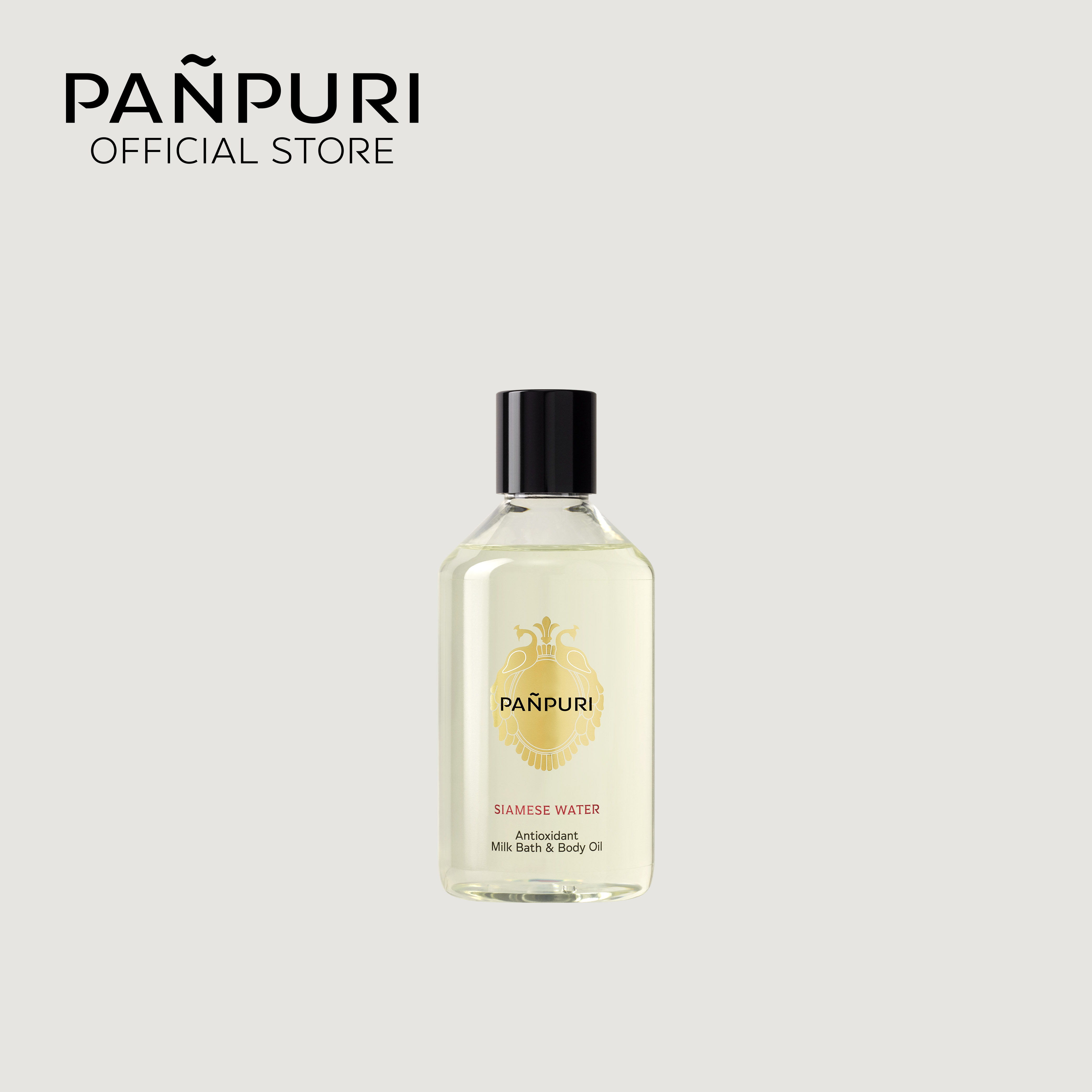 PANPURI Antioxidant Milk Bath & Body Oil ปัญญ์ปุริ น้ำนมแช่ตัว น้ำมันนวดตัว 250 มล. ราคา 1,650 บาท*ส่งฟรี