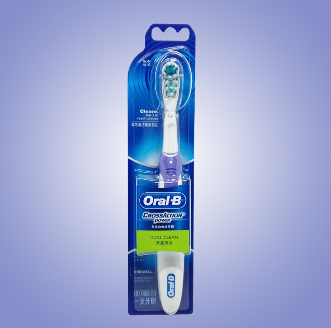 ?ของแท้ ถูกที่สุด? แปรงสีฟันไฟฟ้า Oral-B Cross action power Dual Clean