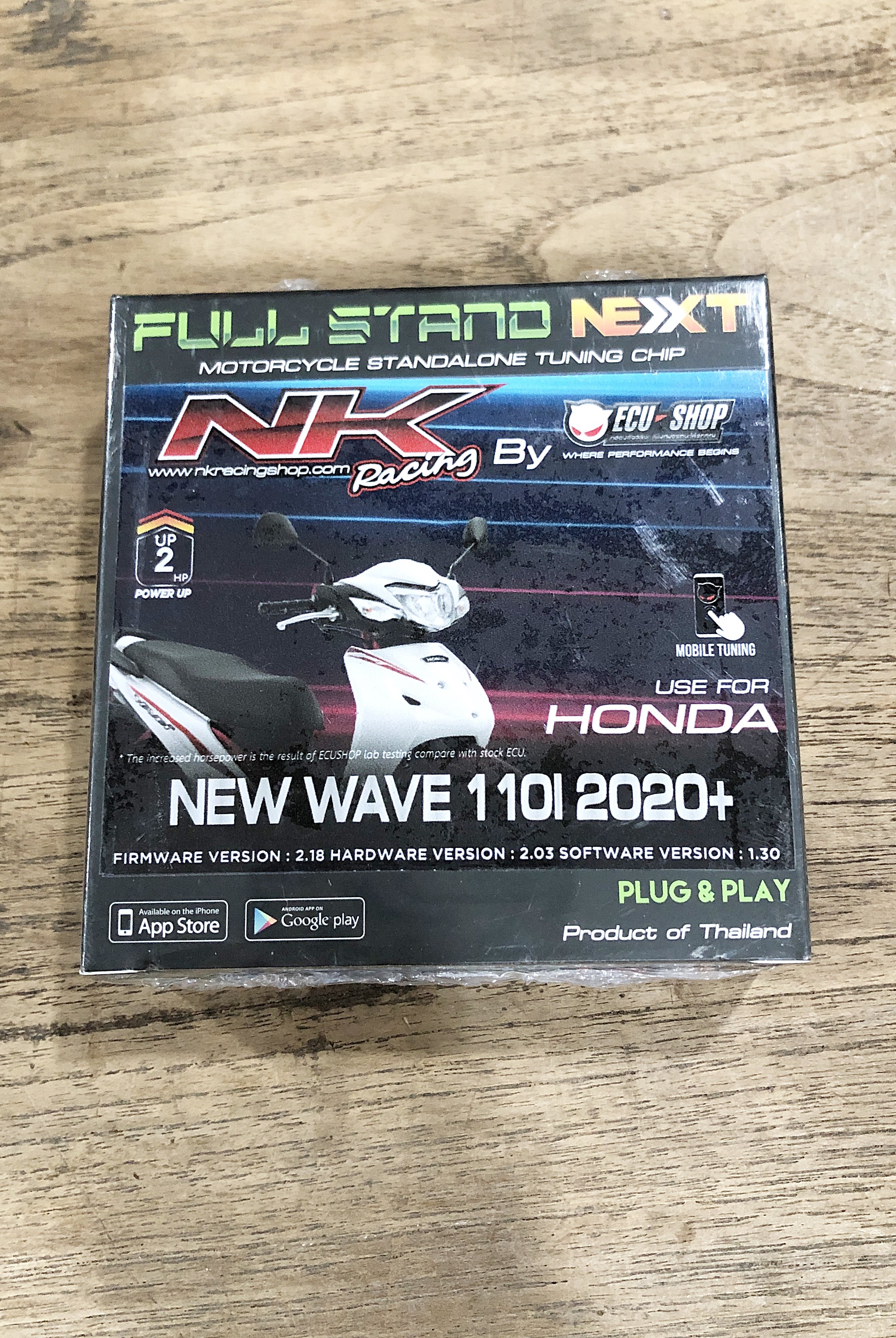 (nk) ecu กล่อง stand-alone w-110i(LED)(2020+) (full stand next)(เอ็นเค)