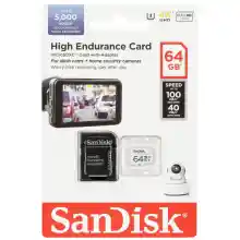 ภาพขนาดย่อของภาพหน้าปกสินค้าSanDisk 64GB High Endurance Micro SD R100/W40 จากร้าน Legend Thailand บน Lazada