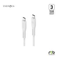 Energea สายชาร์จเร็ว USB-C to USB-C (5A 240W) 1.5M รุ่น Flow