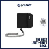 Pacsafe RFIDsafe V100 Bifold Wallet กระเป๋าสตางค์กันขโมย RFID สำหรับเดินทาง | RFID Blocking