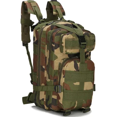 Military fans men tactical backpack travel bag climbing bag 30L outdoor simulation military backpack (4)