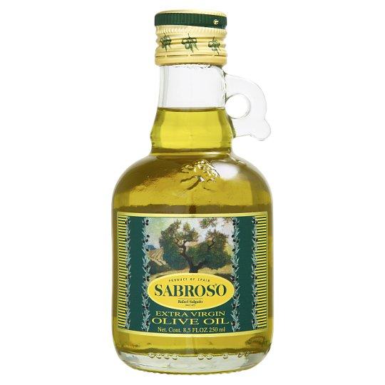 ซาโบรโซ เอ็กซ์ตร้า เวอร์จิ้น น้ำมันมะกอกธรรมชาติไม่ผ่านกรรมวิธี 250มล.