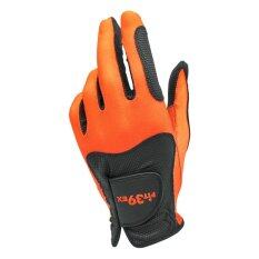 ถุงมือกอล์ฟ FIT39EX Glove รุ่น Classic สี Orange/Black (ข้างซ้าย)