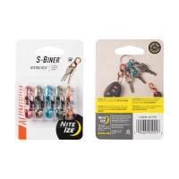 Nite Ize S-Biner Microlock Aluminum - 5 pk