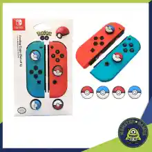 ภาพขนาดย่อของสินค้าAnalog Caps for Joy con Nintendo Switch ลาย Pokemon GO (Set for 4)(ที่ครอบอนาล็อก Joy-con Switch)(ครอบปุ่มอนาล็อก Nintendo Switch)(จุก Switch)