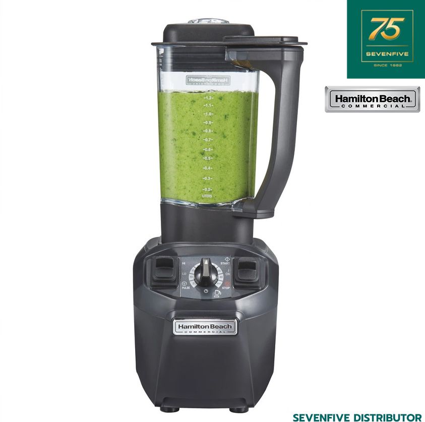 HAMILTON BEACH COMMERCIAL เครื่องปั่นน้ำผักผลไม้ โถปั่นโพลีคาร์บอเนต มีระบบตั้งเวลาอัตโนมัติ สินค้าจากอเมริกา ความจุ1.4ลิตร HAM1-HBH455-CE ราคา 23,286 บาท*ส่งฟรี