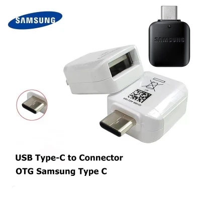 USB Type-C to Connector S8,S9 /Note8,Note9 ของแท้ (OTG Samsung Type C) สีขาว