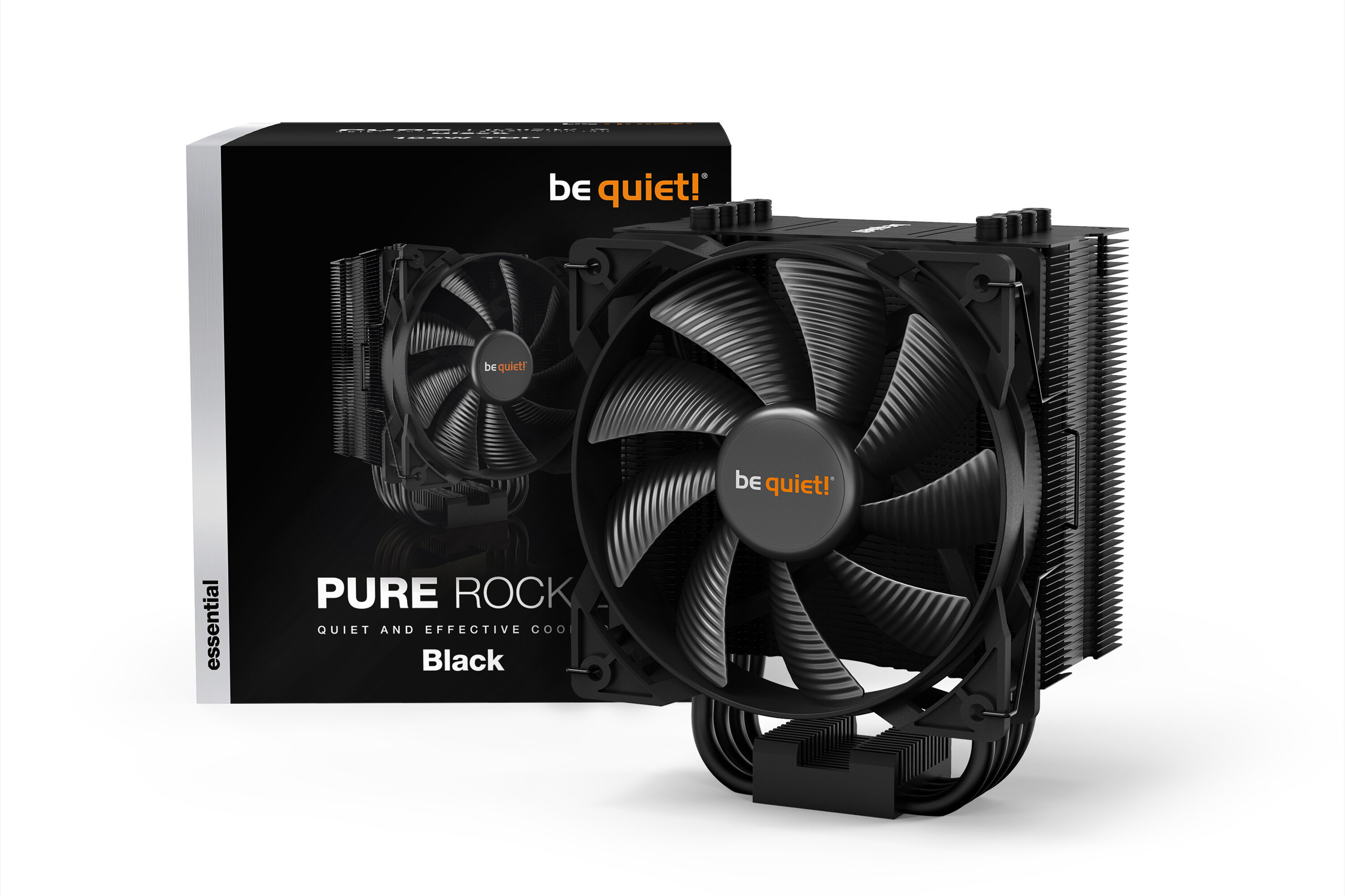 Be Quiet! PURE ROCK 2 Black พัดลม CPU