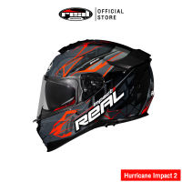 Real Helmets - หมวกกันน็อคเต็มใบ หมวกกันน็อค Hurricane Impact 2