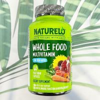 20% Sale!! EXP.12/25 วิตามินรวมจากพืช สำหรับวัยรุ่น Whole Food Multivitamin for Teen Guys 60 Vegetarian Capsules (NATURELO®)