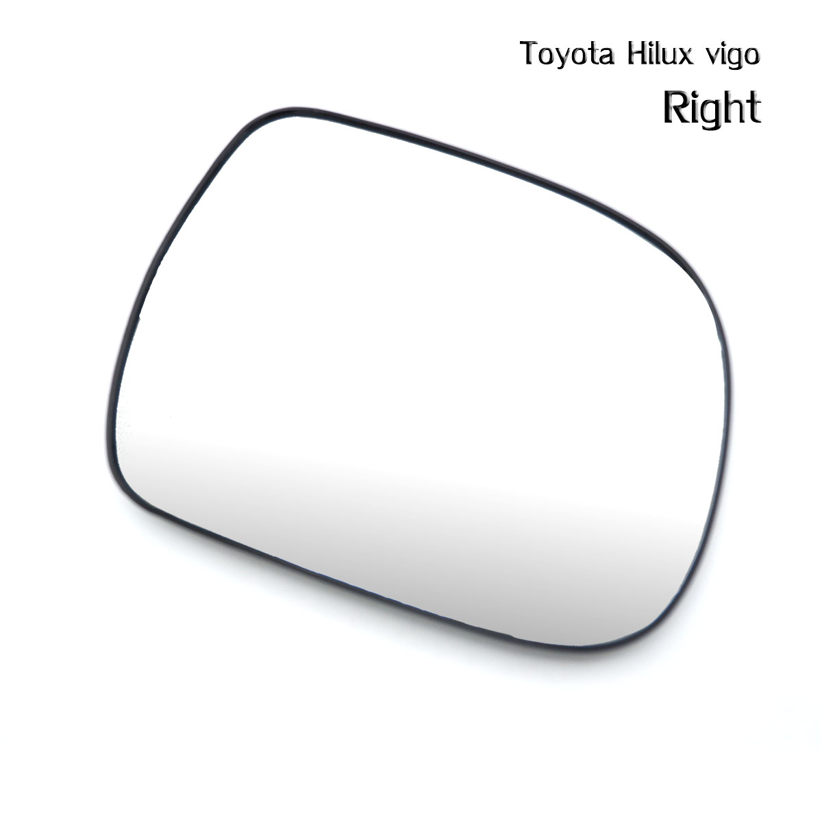 เนื้อเลนส์กระจก ข้าง ขวา Rh ใส่ Toyota Hilux Vigo Right Wing Side Door Mirror Glass Len Hilux Vigo Mk6 Toyota 2005-2014 มีบริการเก็บเงินปลายทาง