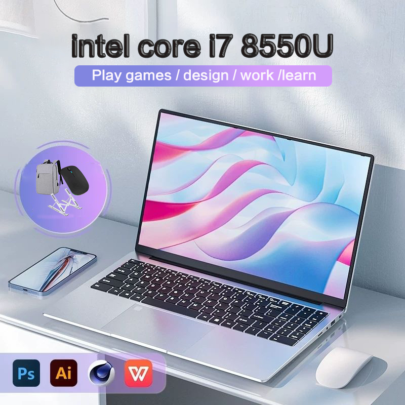 Lenovo โน๊ตบุ๊คมือ1แท้ โนตบุ๊คเล่นเกม โน๊ตบุ๊คเกมมิ่ง แล็ปท็อป intel core i7 8550U RAM 12/20GB SSD 512GB ระบบปฎิบัติการ Windows 11 notebook gaming - ยี่ห้อ OEM ราคา 13,099 บาท*ส่งฟรี