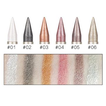 2in1 HengFang Shimmer Eye Shadow Stick Glitter อายแชโดว์ดินสอเขียนขอบตาสีดำ