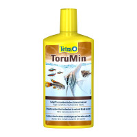 500ml. - Tetra ToruMin (Black Water) น้ำยาปรับสภาพน้ำเป็นสีน้ำตาลใส ลดเครียดสำหรับปลาปอม ปลาเทวดา ปลาเล็กอื่น