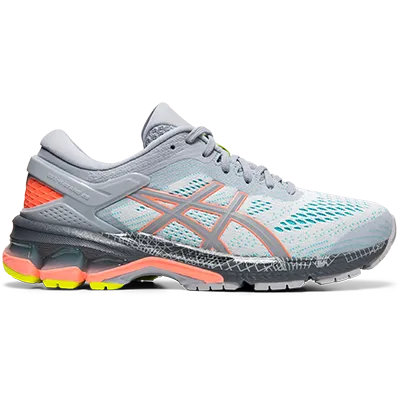 ASICS : GEL-KAYANO 26 LITE-SHOW (WOMEN) รองเท้าวิ่งผู้หญิง รองเท้าที่กระจายน้ำหนักได้ดี รองเท้าตัวดัง มีเจลลดการกระแทก เรืองแสงได้ ของแท้ 100% 2.19