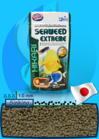 Hikari Seaweed Extreme S / M สำหรับปลาทะเลกินพืช Hikari Seaweed Extreme S 45g Hikari SeaweedExtreme M 90g Saki-Hikari Marine Herbiivore 90g อาหารเม็ด อาหารปลา อาหารปลาทะเล
