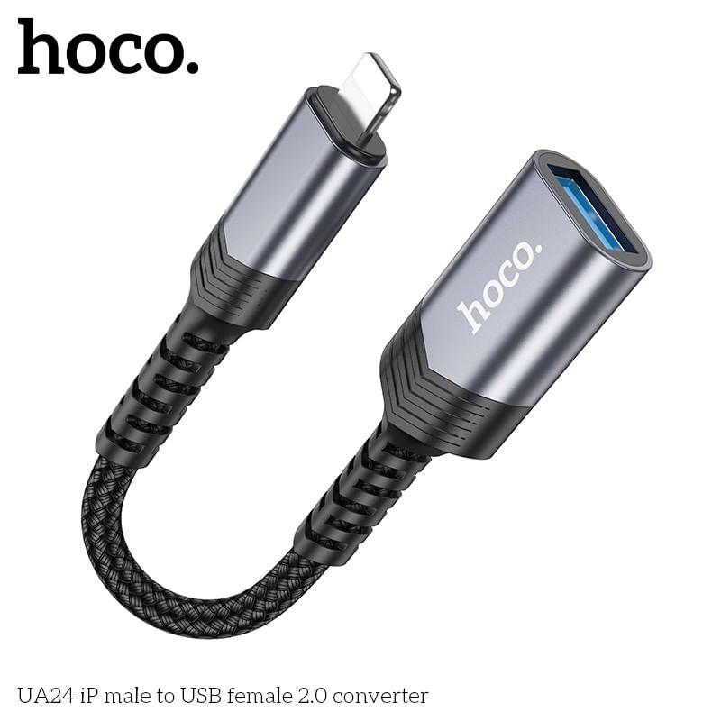 Lightning to USB Conversion Cable Supports iPhone Ipad, Connects to Usb, Transfers Data, Images, Connects Mouse/Keyboard Otg Adapter ราคา 255 บาท*ส่งฟรี