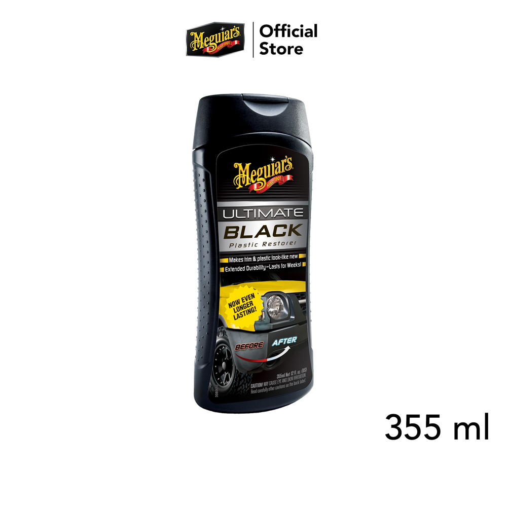 Meguiar's G15812 Ultimate Black น้ำยาฟื้นฟูเคลือบเงาพลาสติกและยาง ขนาด 355 มิลลิลิตร ราคา 750 บาท*ส่งฟรี