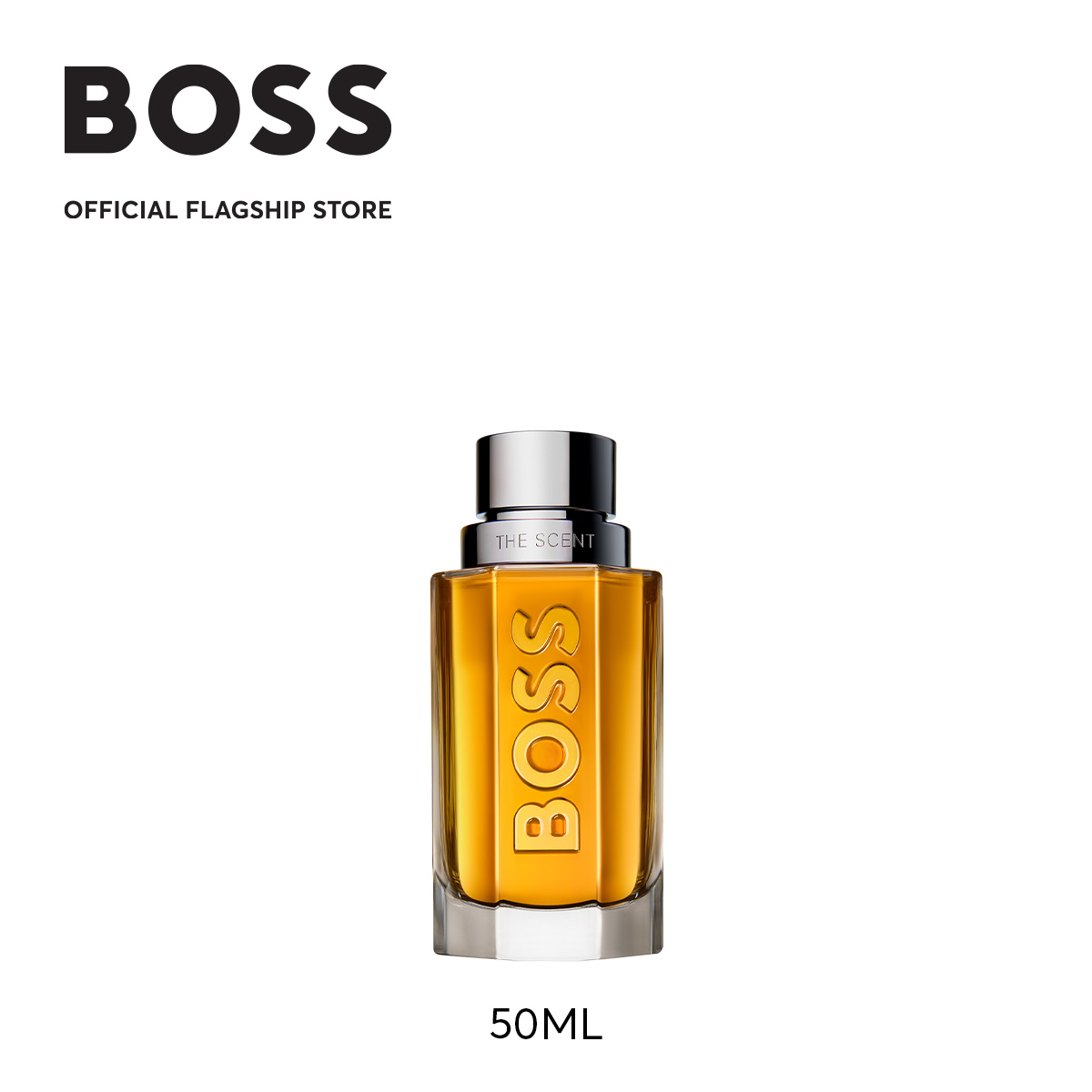 Men's Perfume Boss the Scent for Him Eau De Toilette - Ginger, Maninka Fruit, Leather Accords - Oriental Woody Edt Perfume | By Hugo Boss Fragrances [Repackaged] ราคา 3,553 บาท*ส่งฟรี