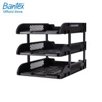 Bantex ชั้นเก็บเอกสาร ชั้นวางเอกสาร ที่เก็บเอกสารพลาสติก จัดเก็บเอกสาร แข็งแรง 2ชั้น 3ชั้น File Tray