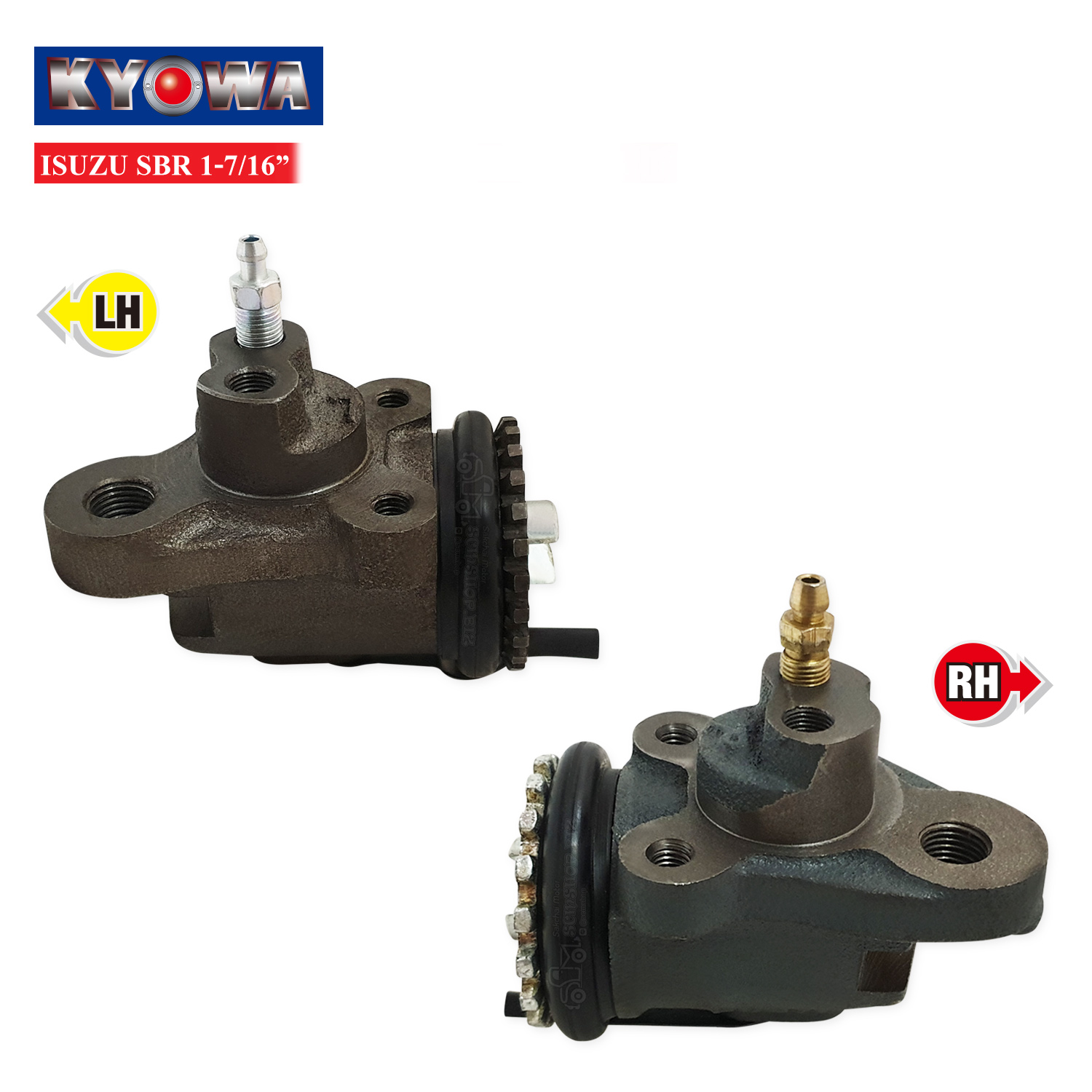 KYOWA กระบอกเบรคหน้า ISUZU SBR 1-7/16นิ้ว RH-LH ข้างขวา-ซ้าย (1-47600-581-0) 2ลูก ราคา 2,680 บาท*ส่งฟรี