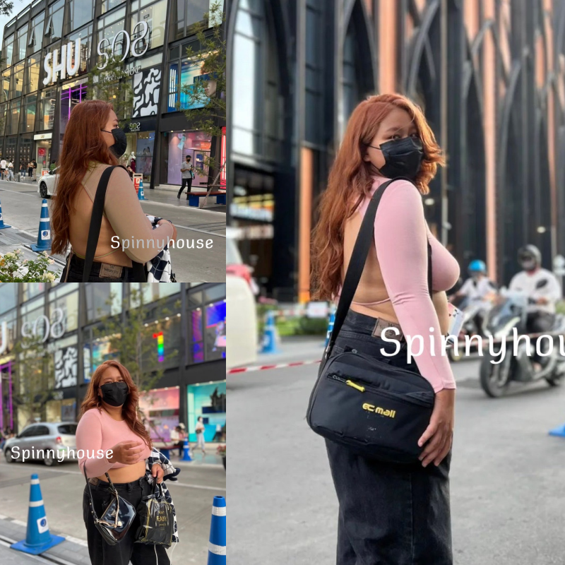 🌈 SpinnyHouse 🌈 เสื้อครอปเปิดหลัง แซ่บมาก‼️ สาวอวบใส่ได้จ้า!!!! รูดข้าง ใส่เที่ยวคือเกิดมากจ้า เสื้อสายฝอ รุ่น กระต่าย กระแต 263 A502B ราคา 79 บาท*ส่งฟรี