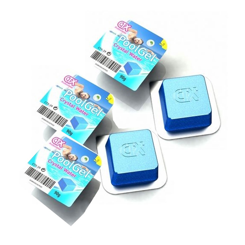 เจลก้อนปรับน้ำใส ซื้อแพค 5 ก้อน เพียง 690 บาท / CTX Pool Gel Buy Pack 5 pcs. For Only 690฿