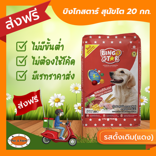 Bingo Star fooddog ราคา 820 บาท*ส่งฟรี