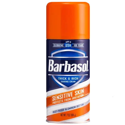 Barbasol Sensitive Skin Thick & Rich Shaving Cream (7oz.)