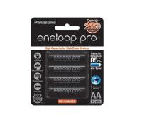 ถ่านชาร์จ eneloop pro AA x 4 pcs. กำลังไฟ 2550 mAh/1.2 v.