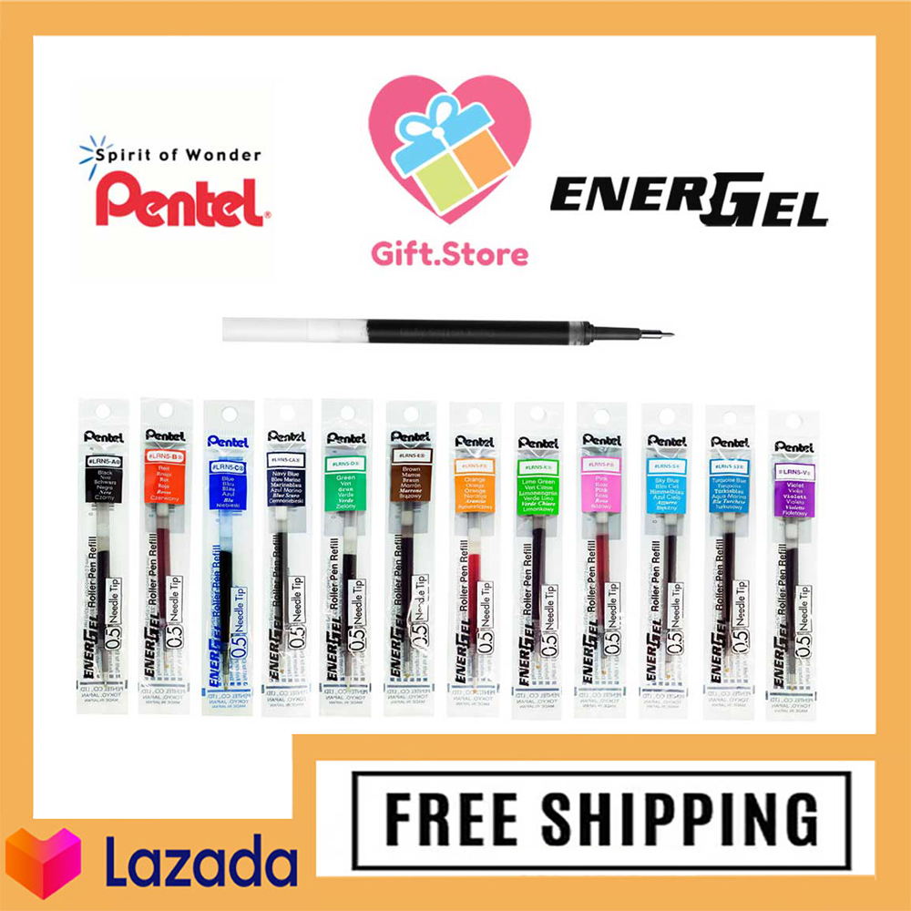 ไส้ปากกา Pentel Energel รุ่น Needle tip LRN ขนาด 0.5 MM