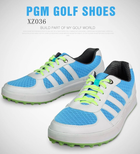 EXCEED PGM รองเท้ากอล์ฟ PGM XZ036 สีเขียว SIZE EU:34 - EU:39