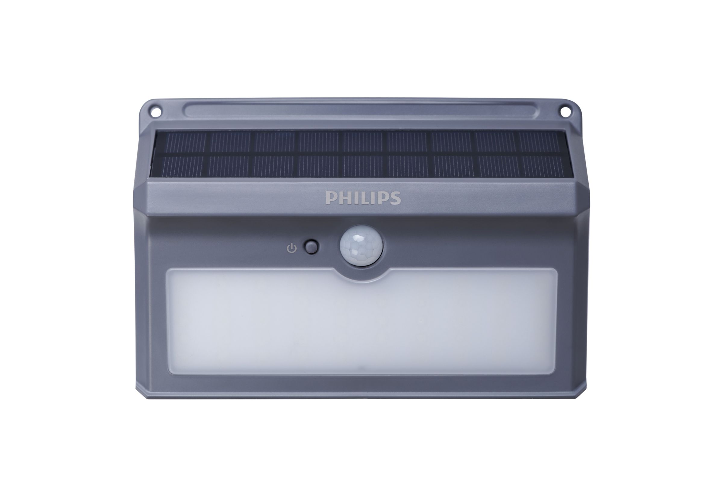 Philips Lighting ไฟติดผนังโซลาร์ รุ่น BWS010 Gen2 แสงขาว 6500K ความสว่าง 50/100/300ลูเมน โฉมใหม่