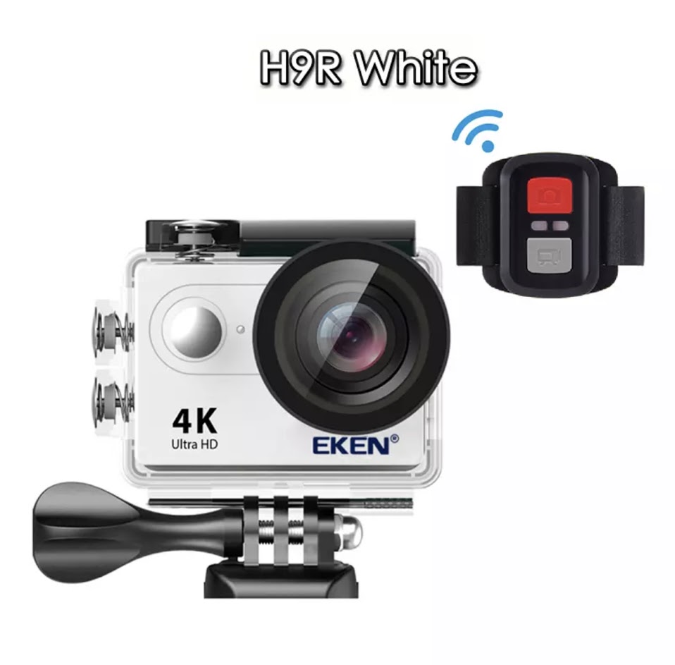 พร้อมส่ง กล้องกันน้ำ EKEN H9R 4K HD กล้อง Action Camera กล้องติดหมวก กล้องติดรถ ของแท้ 100% คมชัด