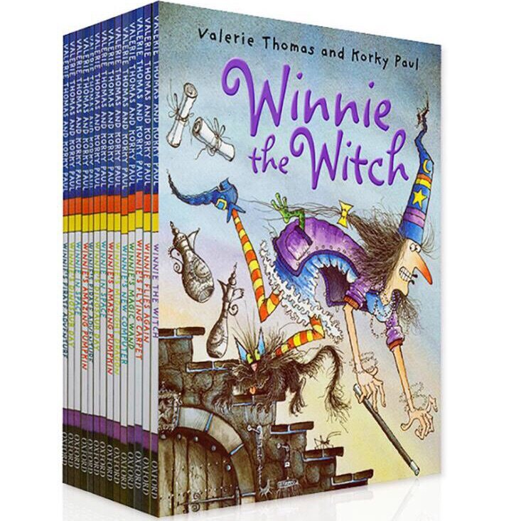 Winnie the Witch 14 books Oxford press English book for kids