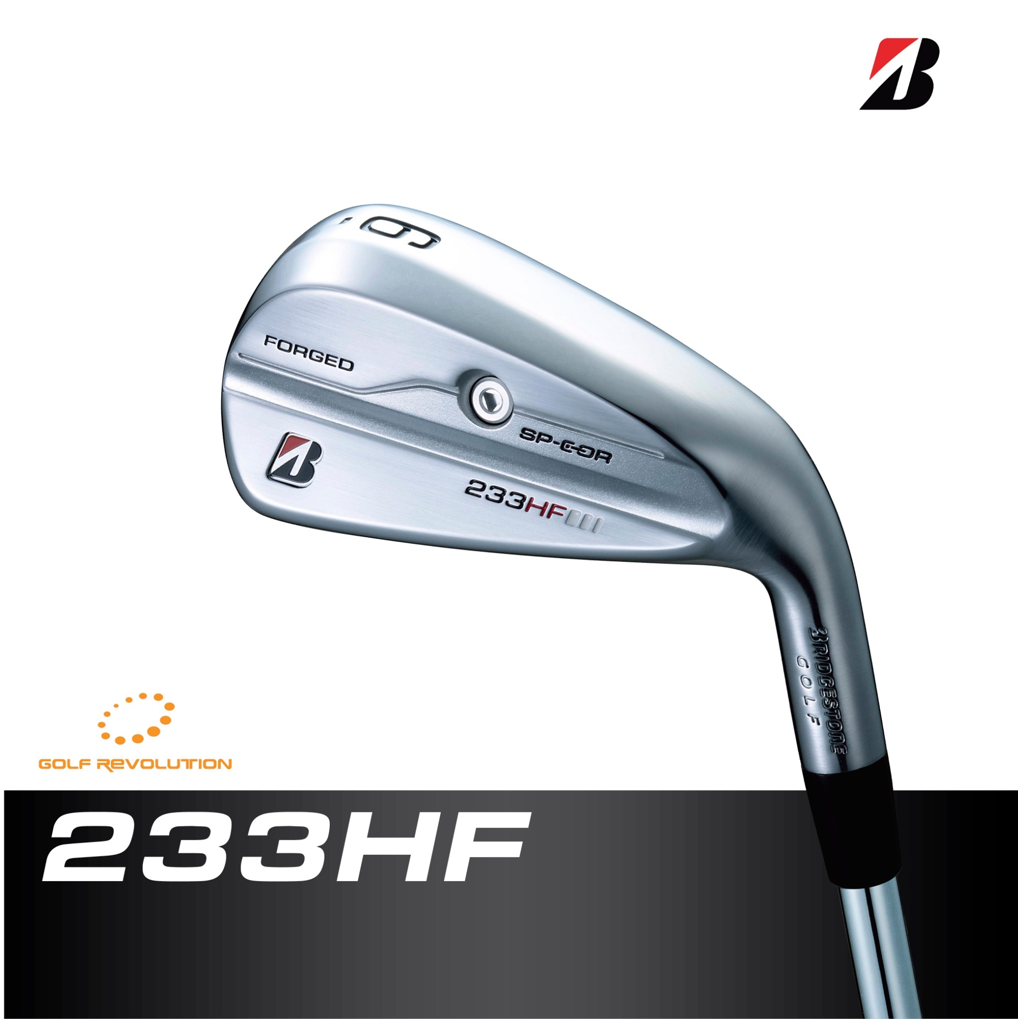 Bridgestone Golf Iron - New Tourb 233Hf Iron with Original Carbon Shaft ราคา 25,830 บาท*ส่งฟรี
