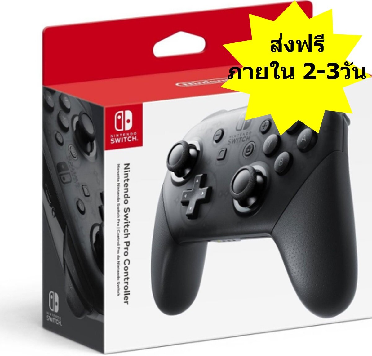 Joy pro nintendo switch black จอยเกมไร้สายสำหรับ Nintendo Switch Pro Console Gaming Gamepad Joypad ราคาถูก ใช้ได้กับทุกรุ่นnintendo switch lite หรือ