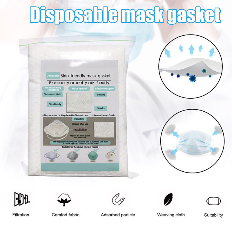 100pcs Disposable Replacement Filtering Pad Face Masks จัดส่งได้ทันที!