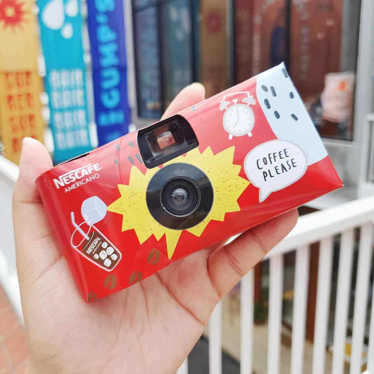 NESCAFE Camera Pack กล้องฟิล์มสุดคิ้วท์ 4 ลายน่ารัก น่าสะสมสุด!