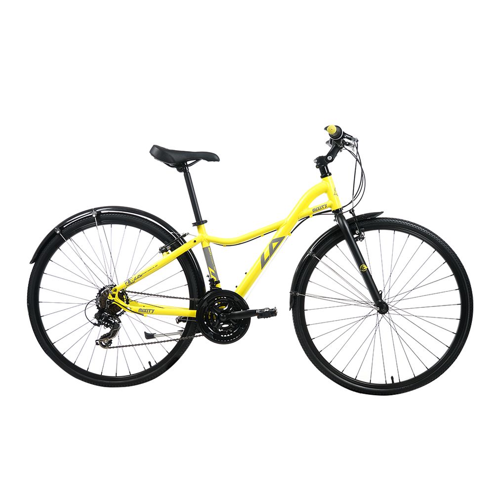 จักรยานไฮบริด LA MIXITY 2.0 15นิ้ว สีเหลือง