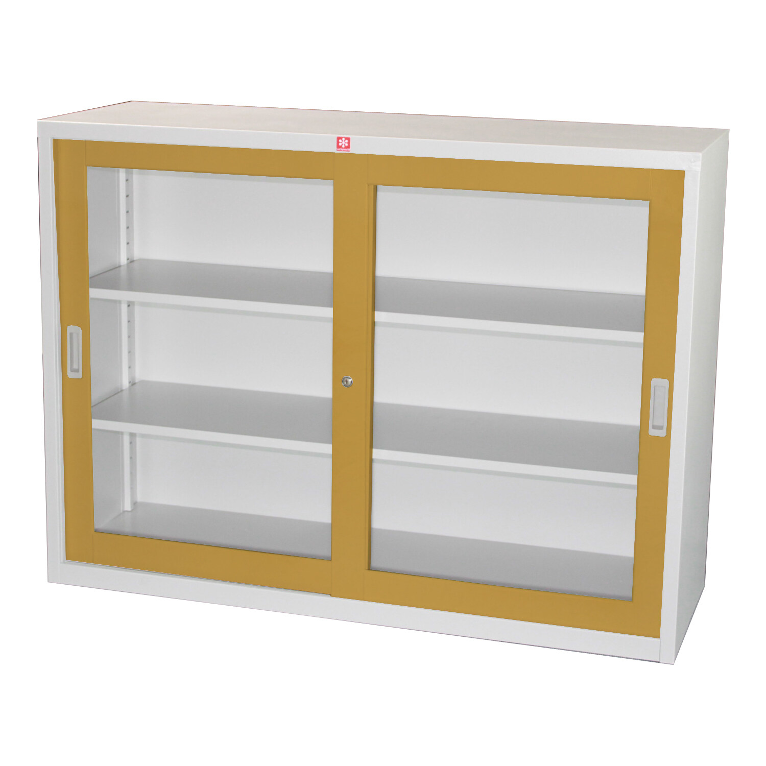 Lucky World ตู้บานเลื่อนกระจก KSG-120 ราคา 3,851 บาท*ส่งฟรี